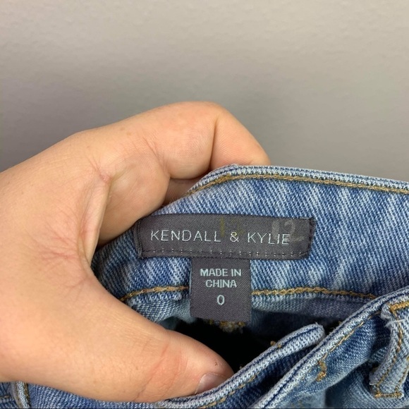 Kendall and Kylie denim patch distressed shorts - Picture 8 of 8